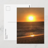 Sunset at Newport Beach, Californië Briefkaart (Voorkant / Achterkant)