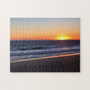 Sunset at Newport Beach, Californië Legpuzzel