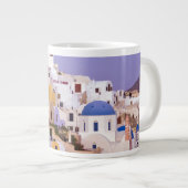 Sunset at Oil, Santorini 2 Jumbo Mok (Voorkant rechts)