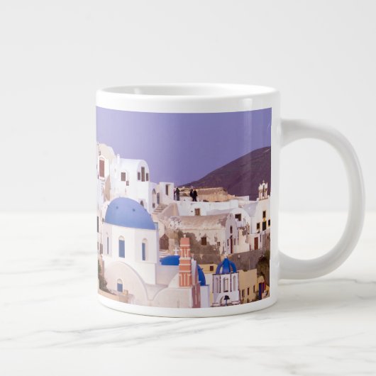 Sunset at Oil, Santorini 2 Jumbo Mok (Rechts)