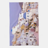 Sunset at Oil, Santorini 2 Theedoek (Verticaal)