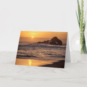 Sunset at Pfeiffer Beach Kaart