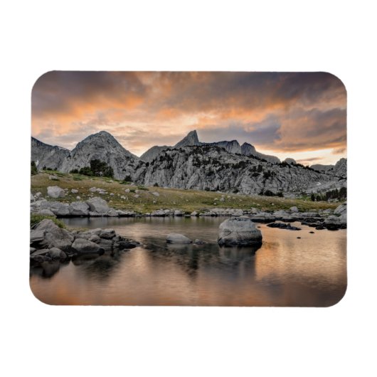 Sunset at Pyramid Lake Magneet (Horizontaal)