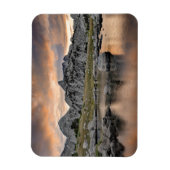 Sunset at Pyramid Lake Magneet (Verticaal)