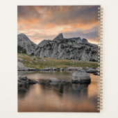 Sunset at Pyramid Lake Planner (Achterkant)