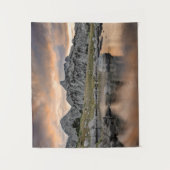 Sunset at Pyramid Lake Wandkleed (Voorkant)