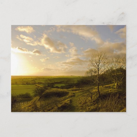 Sunset at Red Hill Briefkaart (Voorkant)