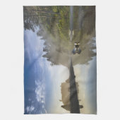 Sunset at Ruby Beach, Olympisch Nationaal Park Theedoek (Verticaal)