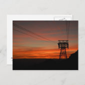 Sunset at Sandia Peak Briefkaart (Voorkant / Achterkant)