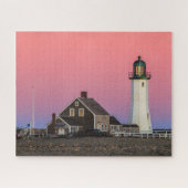 Sunset at Scituate Jigzaag Puzzle Legpuzzel (Horizontaal)