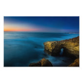 Sunset at the Arch Foto Afdruk (Voorkant)