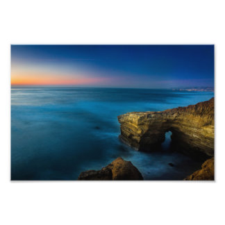 Sunset at the Arch Foto Afdruk