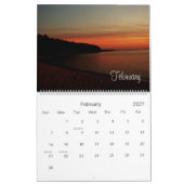 Sunset at the Beach 2010 Kalender (Feb 2027)