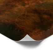 Sunset at the Organ Mountains Poster (Hoek)