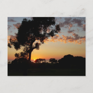 Sunset at Torrey Pines Briefkaart