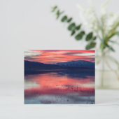 Sunset at Utah Lake Briefkaart (Staand voorkant)