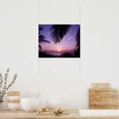 Sunset at West End, Cayman Brac, Cayman Islands, Poster (Keuken)