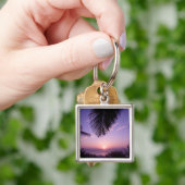 Sunset at West End, Cayman Brac, Cayman Islands, Sleutelhanger (Hand)