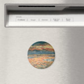 Sunset at Zee by Pierre Renoir, Kunst Magneet (Insitu (Vaatwasser))