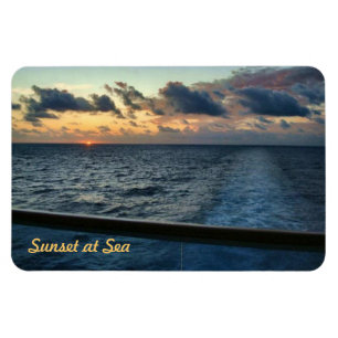 Sunset at Zee Custom Premium Magnet Magneet