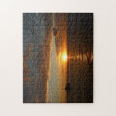 Sunset at Zee II Tropical Seascape Legpuzzel (Verticaal)