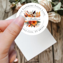 Sunset Autumn Floral