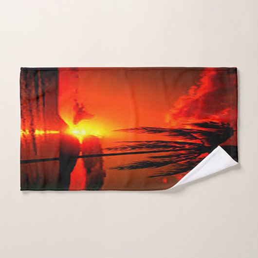 Sunset Bad Handdoek (Handdoek)