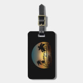Sunset Bagagelabel (Voorkant verticaal)