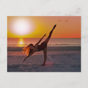 Sunset Ballet Briefkaart