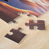 Sunset Bandon Oregon Legpuzzel (Zijkant)