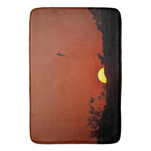 Sunset Bath Mat (Voorkant Verticaal)