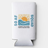 Sunset Beach 50 AF Crew Leuke Verjaardag (Achterkant)