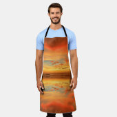 Sunset Beach Apron Schort (Gedragen)
