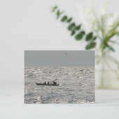 Sunset Beach Briefkaart (Staand voorkant)