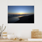 Sunset Beach California Poster (Keuken)