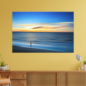 Sunset Beach Canvas Afbeelding 14 Afdruk (Insitu (Woonkamer))