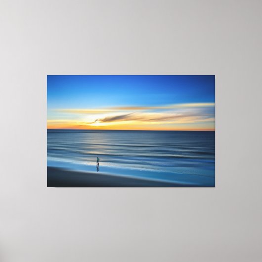 Sunset Beach Canvas Afbeelding 14 Afdruk (Voorkant)