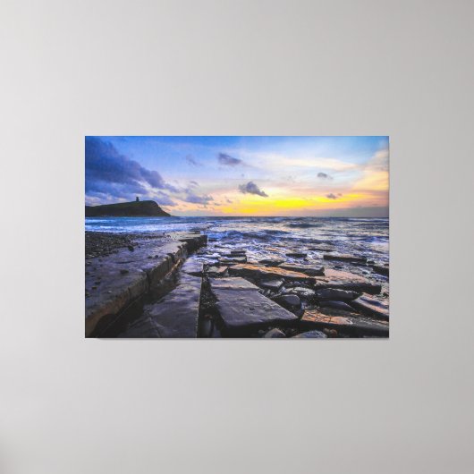 Sunset Beach Canvas Afbeelding 31 (Voorkant)