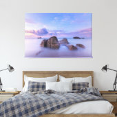 Sunset Beach Canvas Print Picture 38 (Insitu (Slaapkamer))