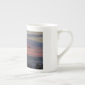 Sunset Beach, Cape May, NJ Bone China Mug (Droite)