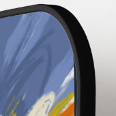 Sunset Beach door © Cathy Thompson Pickleball Paddle (Links Detail)