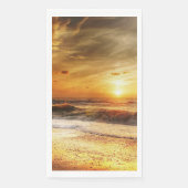 Sunset Beach Gastenhanddoek Papier servetten 18 (Voorkant)