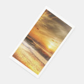 Sunset Beach Gastenhanddoek Papier servetten 18 (Hoek)