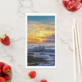 Sunset Beach Gastenhanddoek Papier servetten 33 (Insitu)