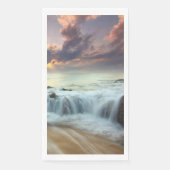 Sunset Beach Gastenhanddoek Papier servetten 40 (Voorkant)