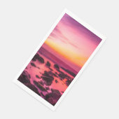 Sunset Beach Guest Handdoek Papieren servetten 42 (Hoek)