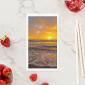 Sunset Beach Guest Towel Paper Napkins 46 Servet (Insitu)
