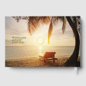 Sunset Beach House Foil Livre d'or (Verso)
