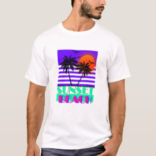 Sunset Beach jaren '80 T-shirt
