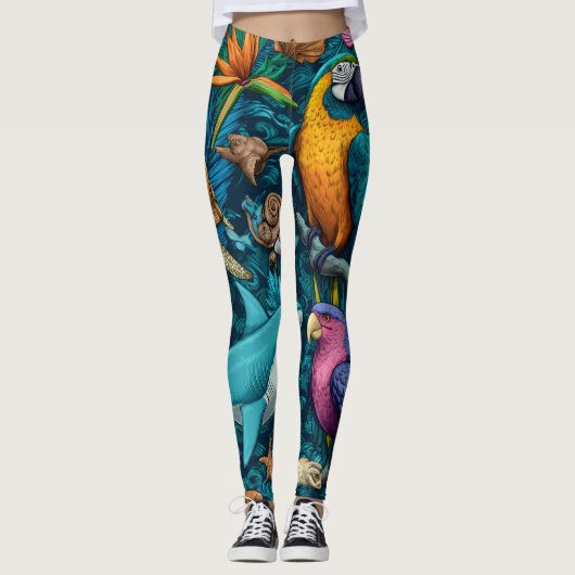 Sunset Beach Leggings Gift (Devant)